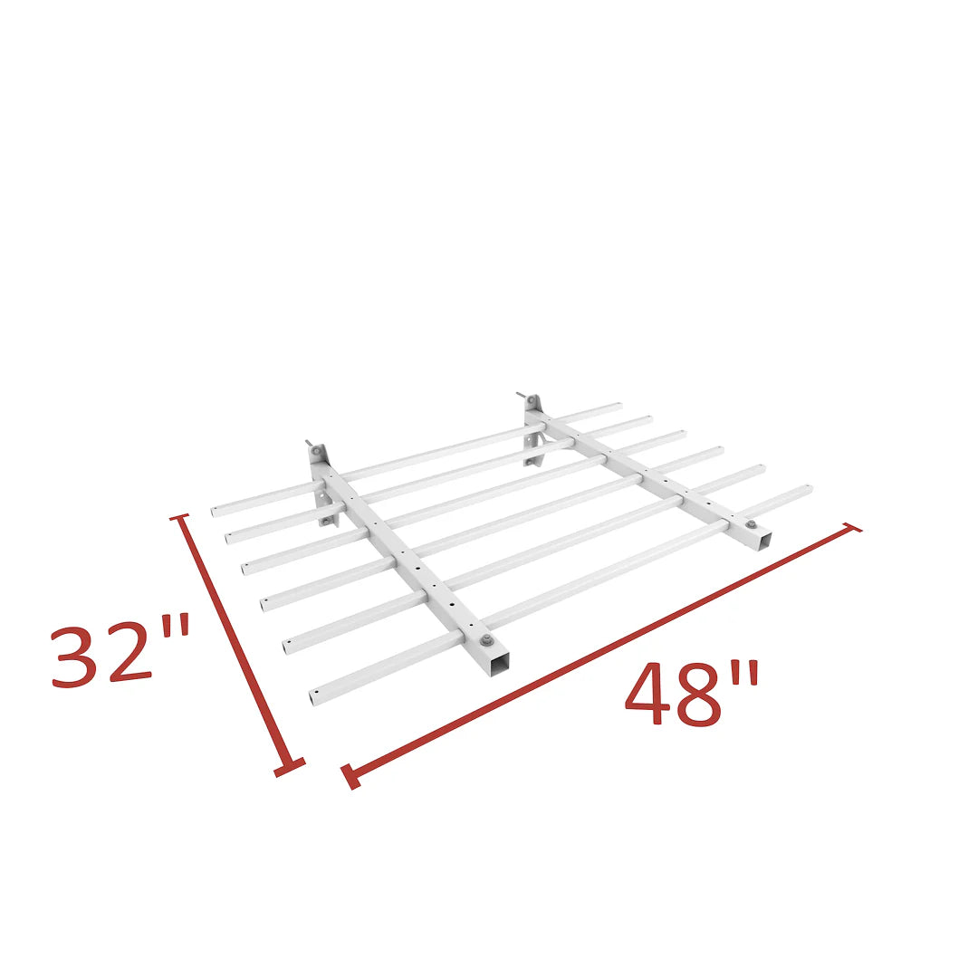 32x48 Wall Storage Platform – Stationary Rack, 250lbs Capacity