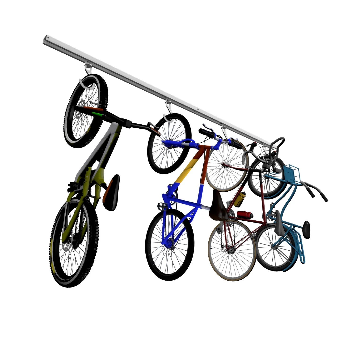 Bike Slide Pro - 90" Rail Span