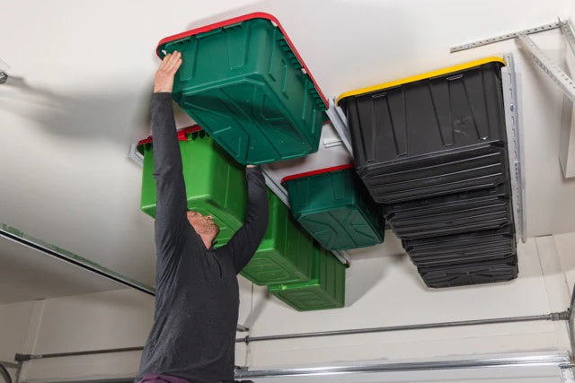 Tote Slide Storage Platform -Stationary 400lb capacity