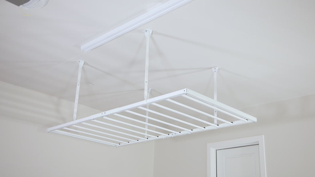 4x8 Ceiling Storage Platform – Stationary Rack, 1,000 lbs Capacity