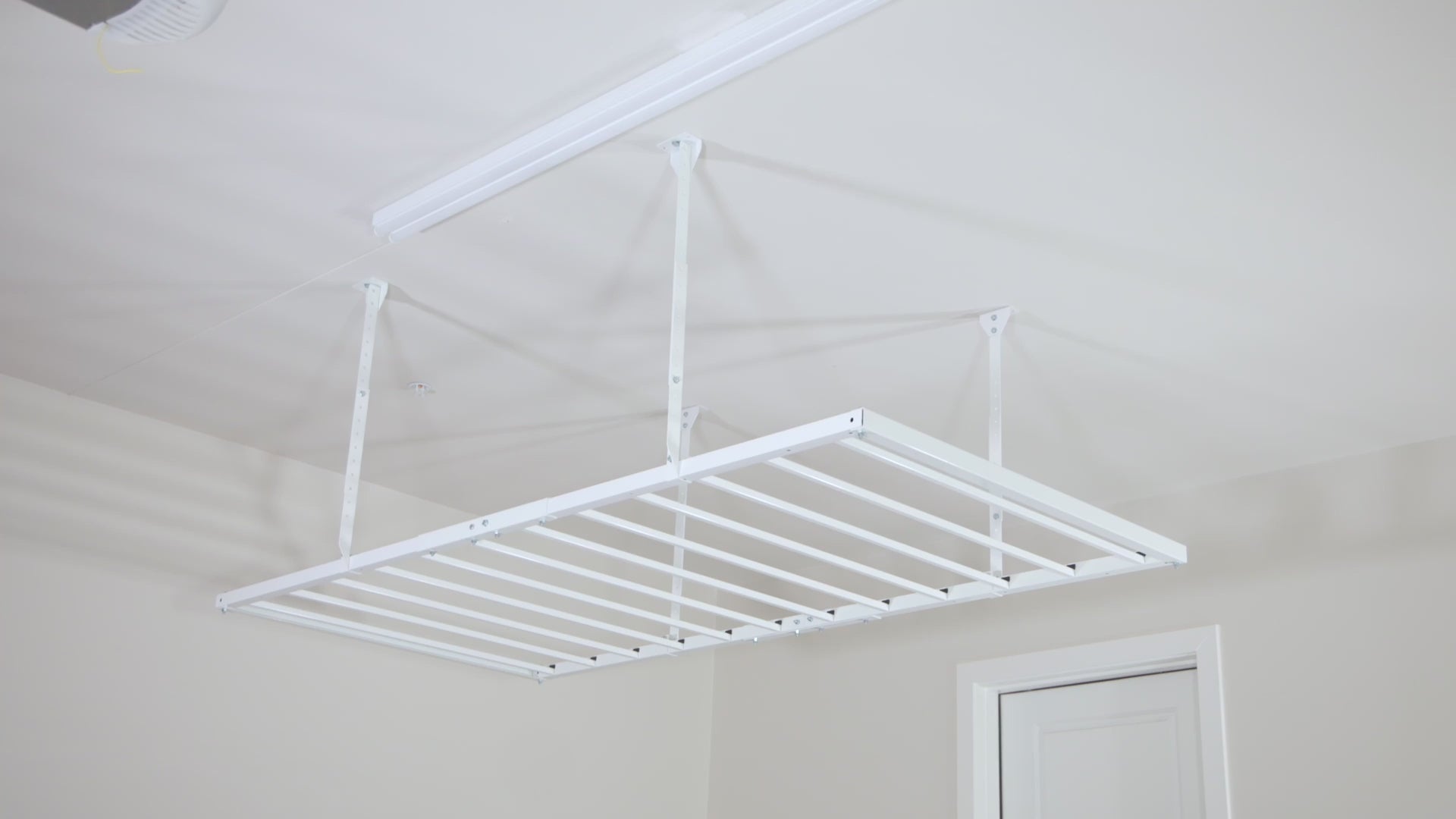 4x8 Ceiling Storage Platform – Stationary Rack, 1,000 lbs Capacity